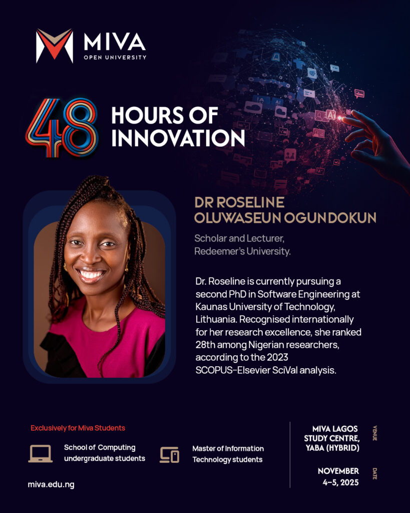 Miva AI Hackathon 2025: Dr Roseline Oluwaseun Ogundokun